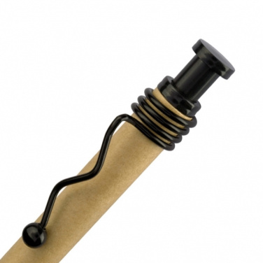 Logotrade promotional giveaway picture of: Cardboard ballpen CRAMLINGTON
