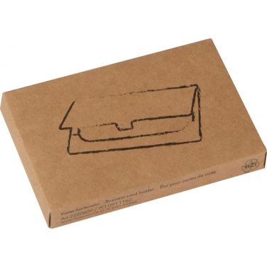 Logotrade advertising product image of: Metal business card holder CORNWALL