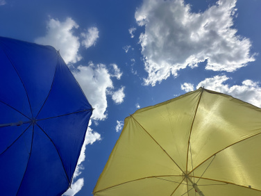 Logo trade promotional merchandise picture of: Beach umbrella FORT LAUDERDALE