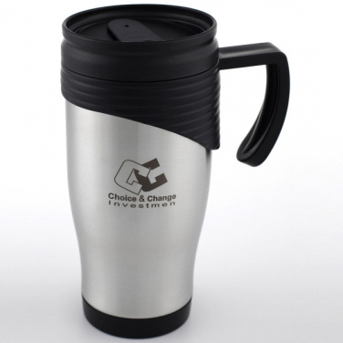 Logotrade advertising product image of: Stainless steel thermo cup EL PASO 400 ml