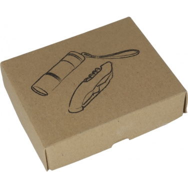 Logotrade promotional gifts photo of: Set torch and pocket knife DOVER