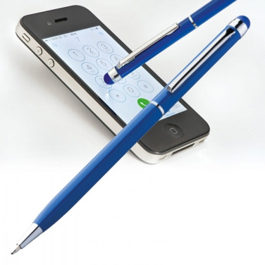 Logotrade promotional giveaways photo of: Metal ballpen with touch pen NEW ORLEANS