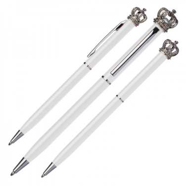 Logotrade advertising product image of: Metal ballpen KINGS PARK