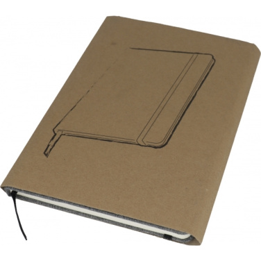 Logotrade promotional product image of: Notebook A5 BREMEN