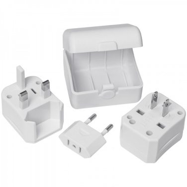 Logotrade promotional item picture of: Travel adapter PERU