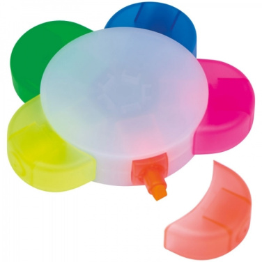 Logo trade promotional merchandise picture of: Highlighter 5in1 BUTTERWORTH