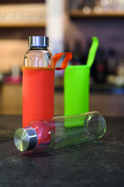 Logotrade promotional item picture of: Glass bottle KLAGENFURT 500 ml