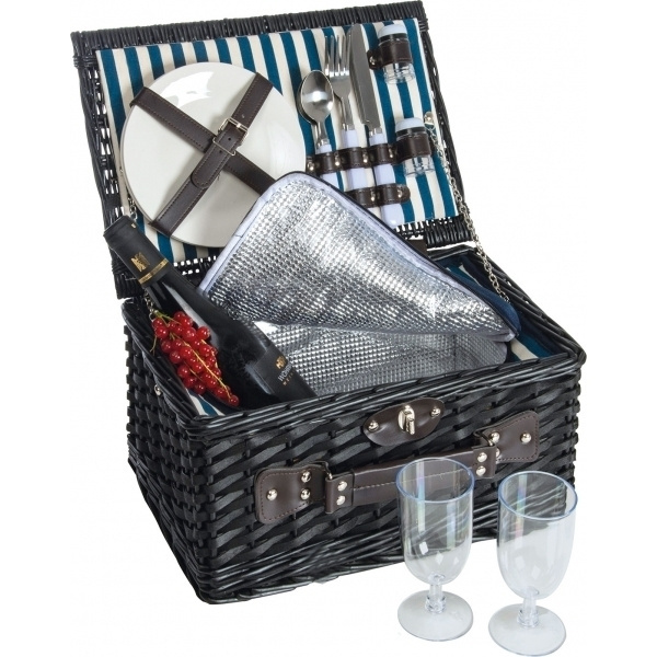 Logotrade advertising product picture of: Picnic basket RIVA DEL GARDA