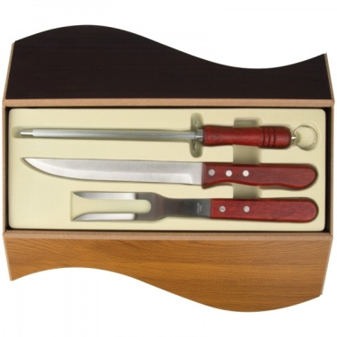 Logo trade promotional items image of: Carving knife and fork SYDNEY