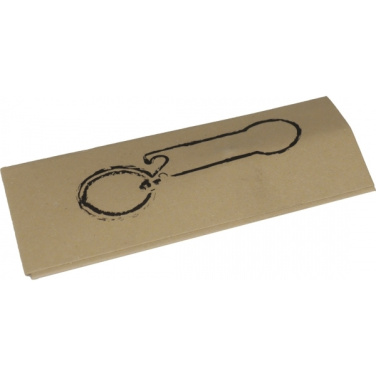 Logotrade promotional gift image of: Keyring with shopping cart chip STICKIT