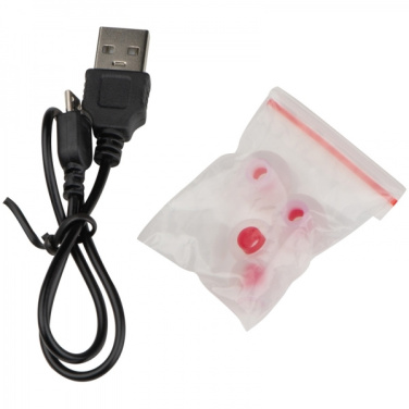 Logo trade promotional merchandise picture of: In-ear headphones WARSAW