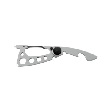 Logo trade promotional gifts picture of: Multifunctional tool BURUNDI Schwarzwolf