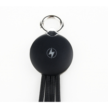 Logotrade advertising product picture of: 3in1 cable with enlighted logo for engraving, RXD-368