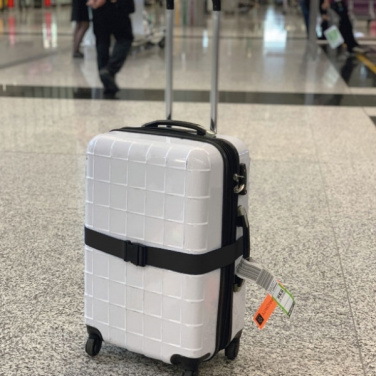 Logo trade promotional products image of: Adjustable luggage strap MOORDEICH