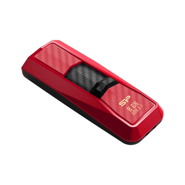 Logo trade promotional merchandise picture of: Pendrive Silicon Power Blaze B50 3.0