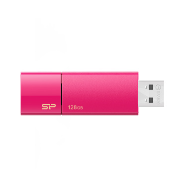 Logo trade promotional merchandise photo of: Pendrive Silicon Power 3.0 Blaze B05,pink