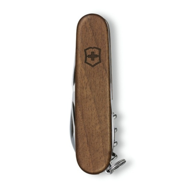 Logo trade promotional giveaways image of: Pocket Knife Spartan Wood Victorinox