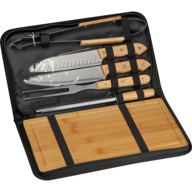 Logotrade advertising product picture of: Barbecue set EINDHOVEN