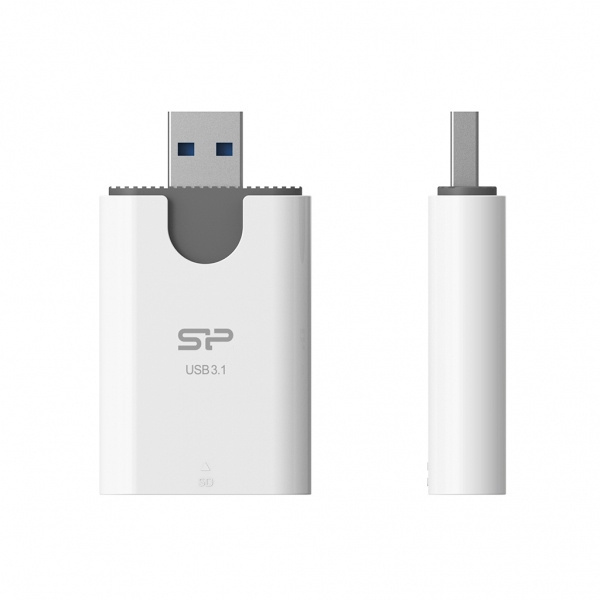 Logotrade promotional gift image of: MicroSD and SD card reader Silicon Power Combo 3.1