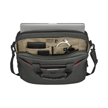 Logo trade promotional merchandise picture of: Laptop bag Wenger MX ECO Brief 16''