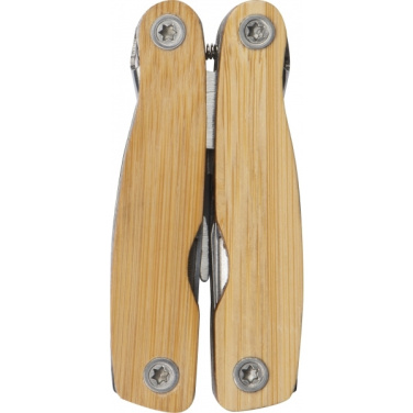 Logotrade promotional gift picture of: Multifunction tool bamboo LEEDS