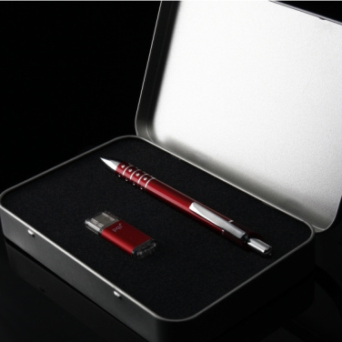 Logo trade promotional items image of: Metal box