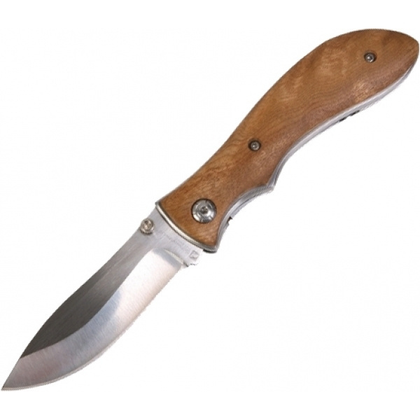 Logo trade promotional products picture of: Pocket knife JUNGLE Schwarzwolf