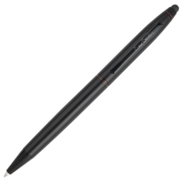 Logo trade promotional gift photo of: Metal ballpoint pen, touch pen RENDOME Pierre Cardin