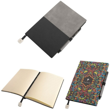 Logotrade promotional items photo of: Notepad A5 & ballpoint pen REPORTER Pierre Cardin