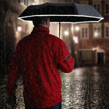 Logotrade promotional gift picture of: Umbrella CRUX Schwarzwolf