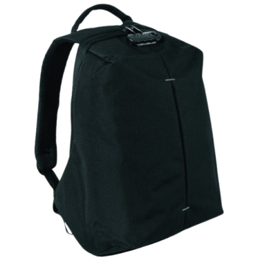 Logo trade corporate gift photo of: Backpack MAREB Schwarzwolf