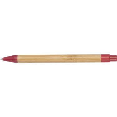 Logo trade business gift photo of: Wheatstraw and bamboo ballpen HALLE