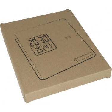 Logo trade promotional giveaways picture of: Bamboo weather station GRANADA
