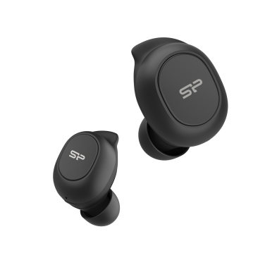 Logo trade promotional gifts image of: WIRLESS HEADPHONES BP80 SILICON POWER