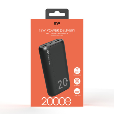 Logo trade promotional giveaway photo of: Power bank Silicon Power QS15 20000 mAh