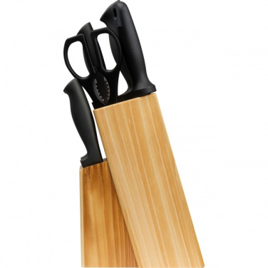 Logo trade promotional merchandise picture of: Knife block BERLIN