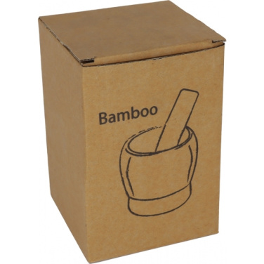 Logo trade promotional items image of: Wooden mortar SALVADOR