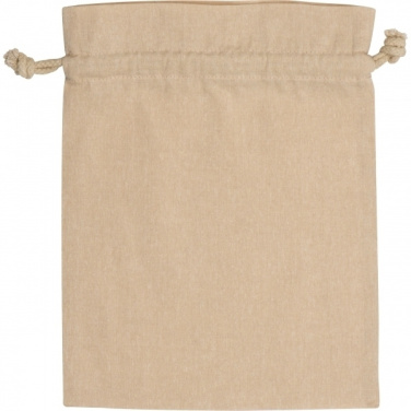 Logo trade advertising products image of: Recycled cotton bag PASADENA