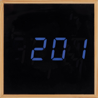 Logo trade promotional giveaway photo of: Desk clock CHARLESTON