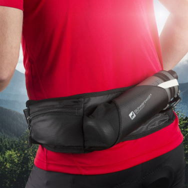 Logo trade promotional merchandise image of: Sport belt bag MAFADI Schwarzwolf