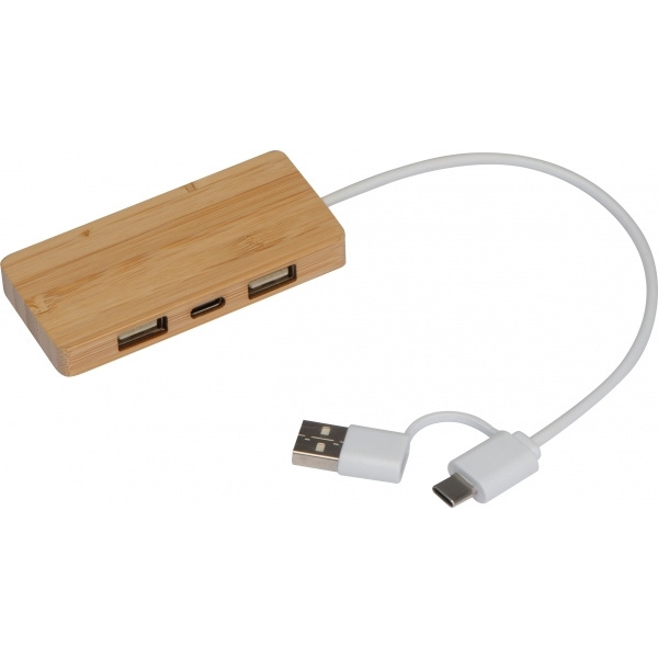 Logo trade promotional giveaways image of: Hub USB rozgałęźnik KUALA LUMPUR