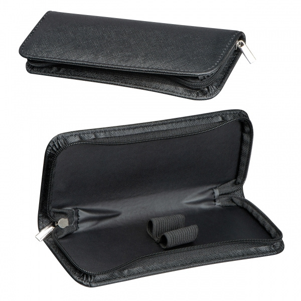 Logo trade business gifts image of: RPU pencil case ALBACETE
