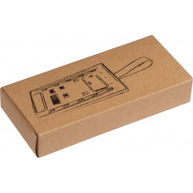 Logo trade corporate gifts image of: Power bank 10 000 mAh DARWIN