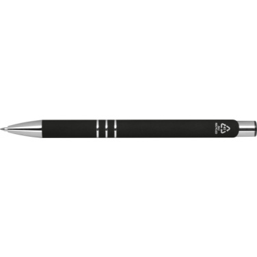 Logotrade promotional merchandise image of: Semi gel pen soft touch DUNMORE