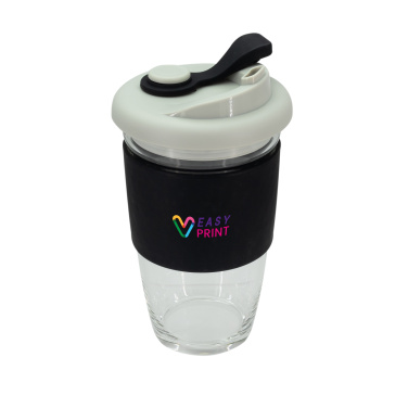 Logotrade corporate gift picture of: Glass coffee cup 424 ml