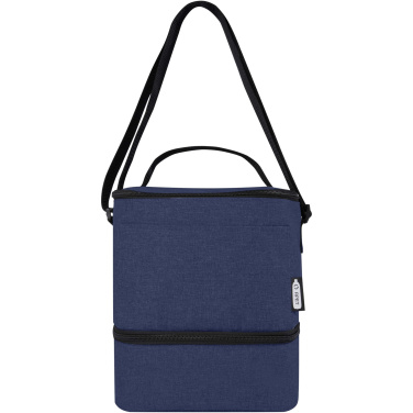 Logo trade promotional product photo of: Tundra 9-can GRS RPET lunch cooler bag 9L