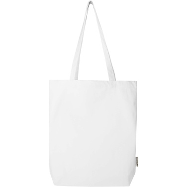 Logotrade promotional gift picture of: Florida 270 g/m² GRS recycled tote bag 10L