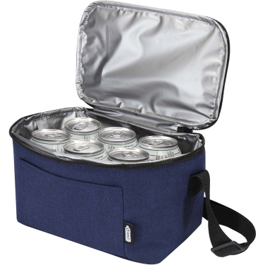 Logo trade promotional items picture of: Tundra 6-can GRS RPET cooler bag 5L