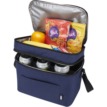 Logotrade promotional gifts photo of: Tundra GRS RPET double compartments cooler bag 13L