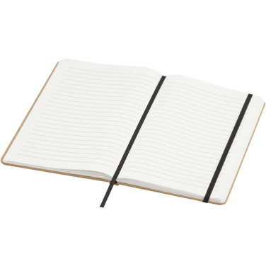 Logotrade advertising product picture of: Holm A5 stone paper hard cover notebook with lined pages